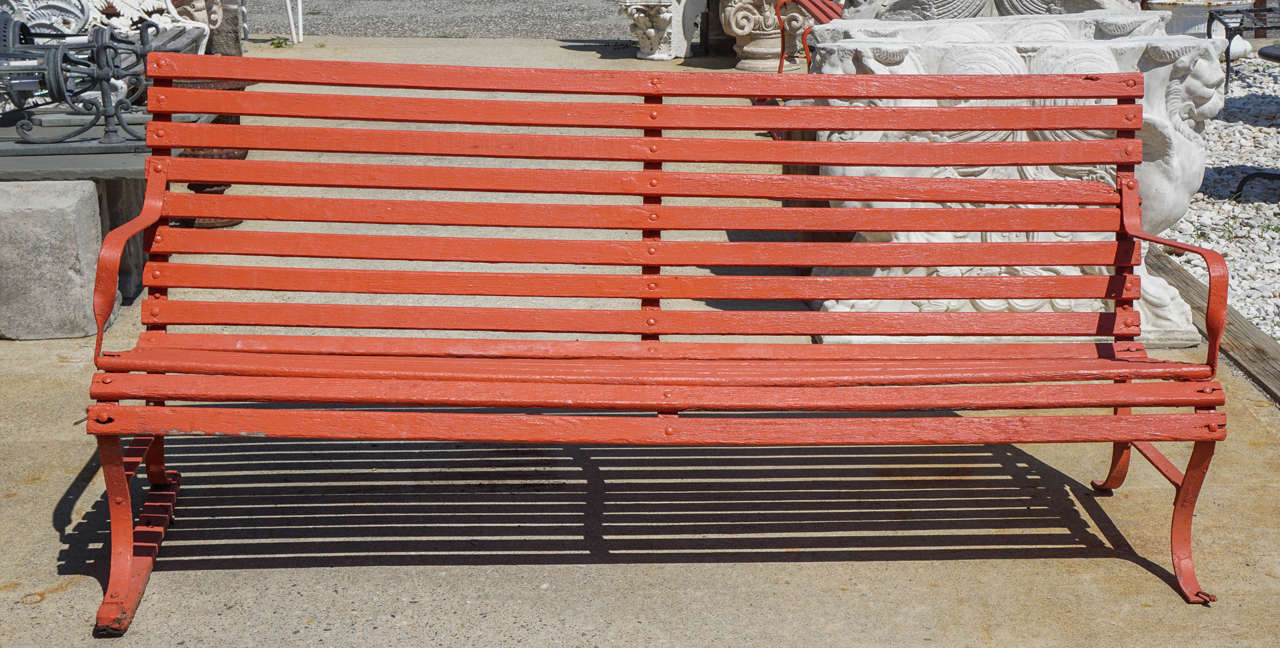 Vintage Park Bench for the Garden at 1stDibs park bench for sale