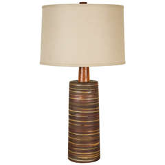 Large Ceramic Martz Lamp