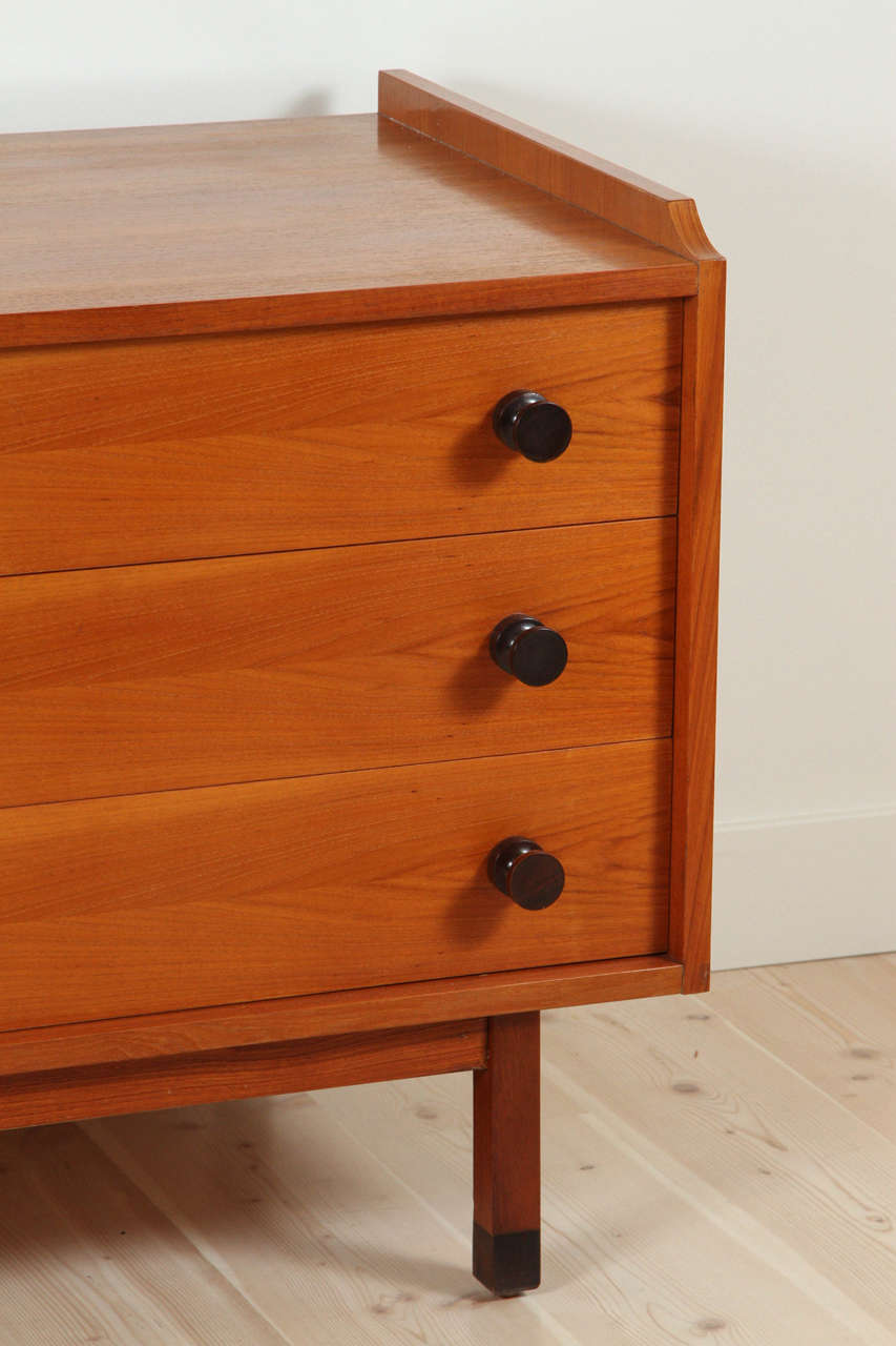 Mid-Century Modern Italian Three-Drawer Chest by Stildomus