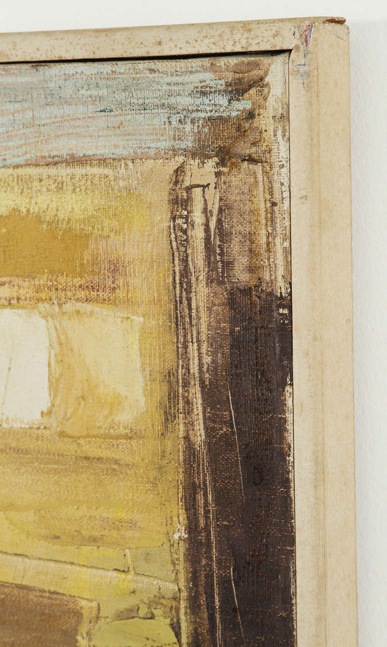 Fran Reed Reed Artist Mid-Century Abstract Painting by Frank Reed at 1stDibs | mid century ...