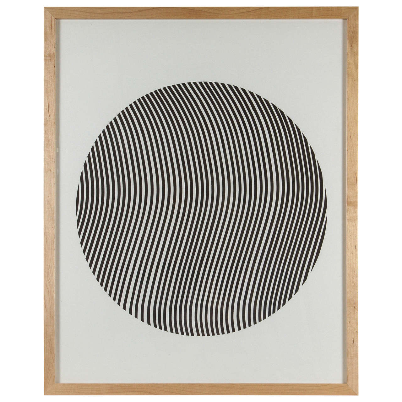 Op Art Print, Circle