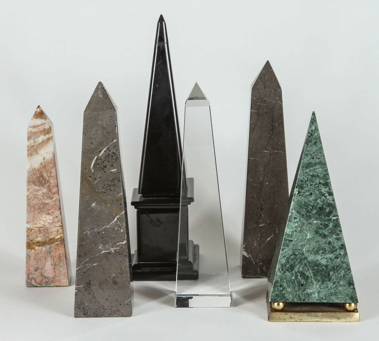 Collection of Six Obelisks
