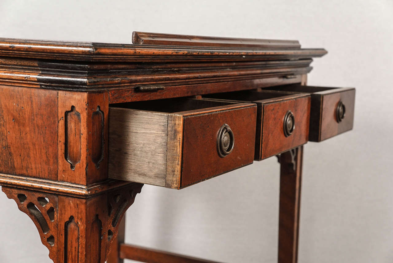 19th Century English Mahogany Architect's Table For Sale 2