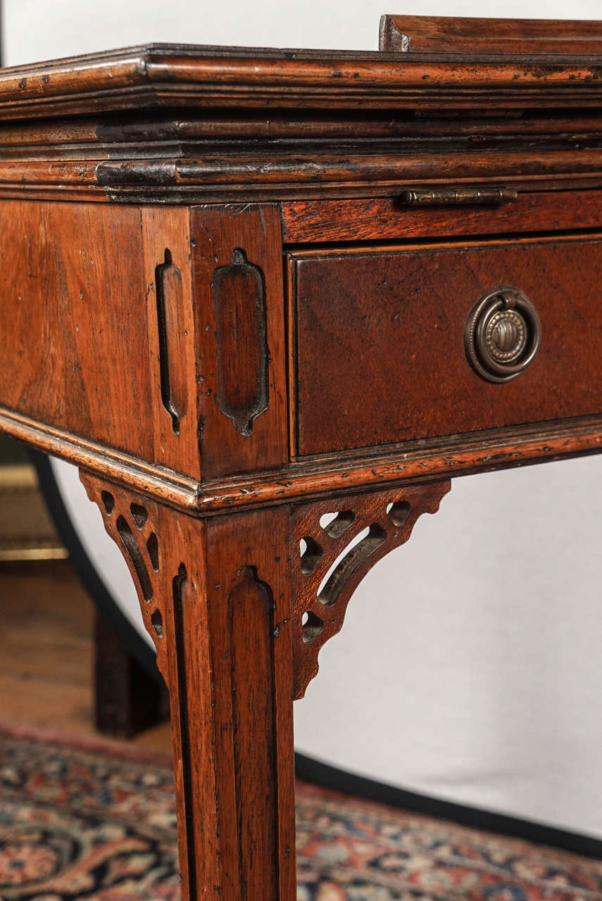 19th Century English Mahogany Architect's Table For Sale 3