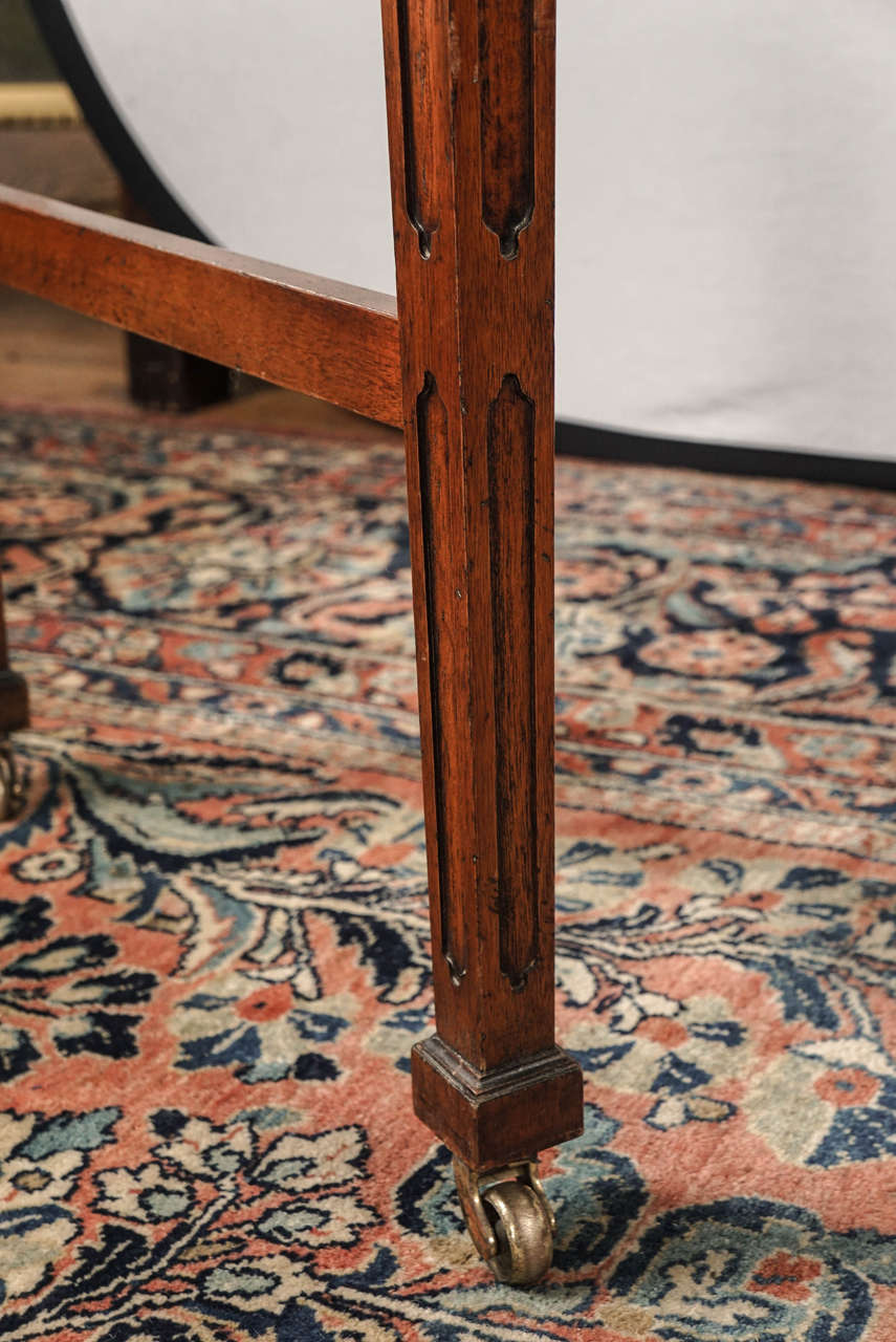 19th Century English Mahogany Architect's Table For Sale 4