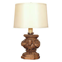 Continental Finial Mounted as Lamp Continental Finial Mounted as Lamp