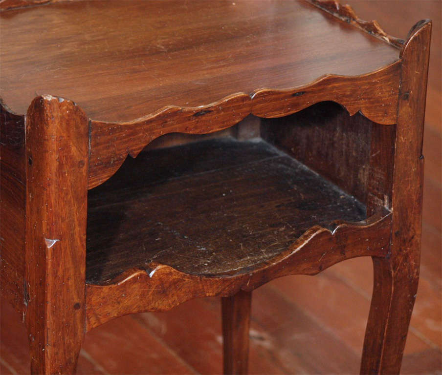 Louis XV Style Walnut Chevet