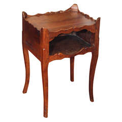 Louis XV Style Walnut Chevet