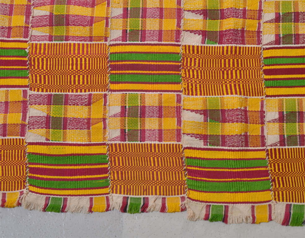 African Ashanti Kente Cloth 2