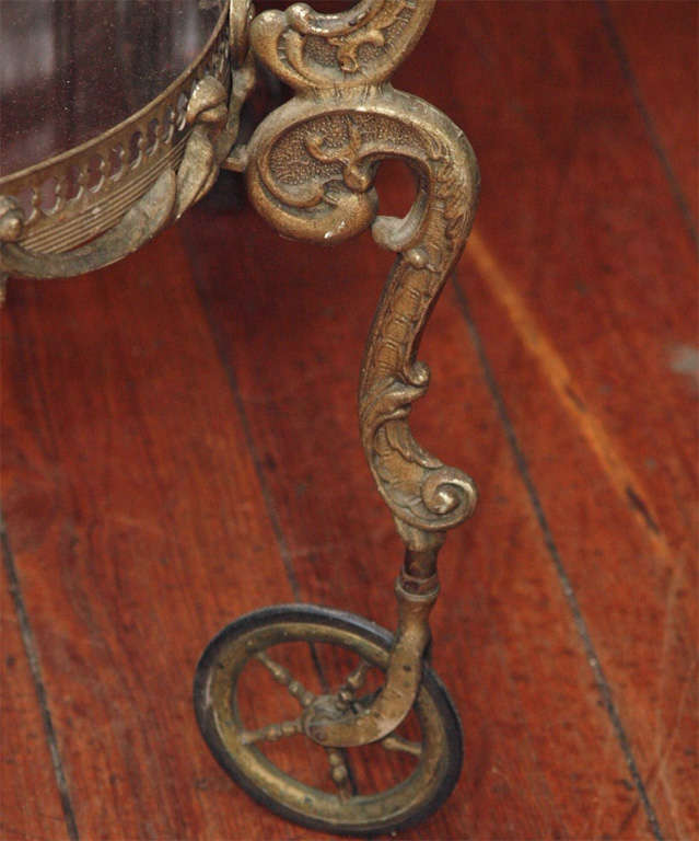 19th Century Bronze/Glass Table 2