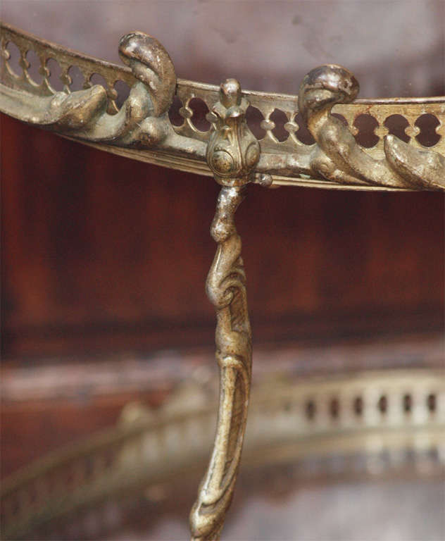 19th Century Bronze/Glass Table 3