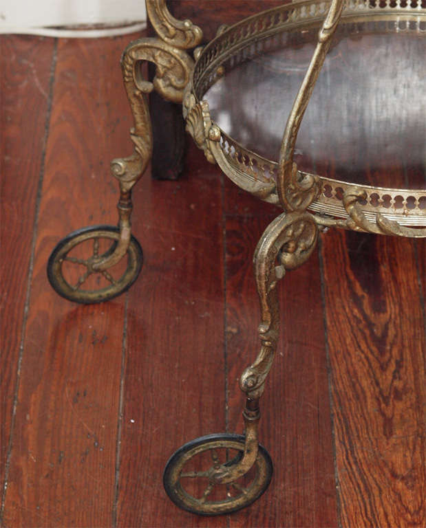 19th Century Bronze/Glass Table 5