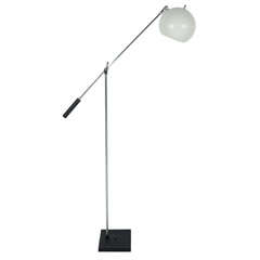 Adjustable Swing Arm Floor Lamp, 1960's