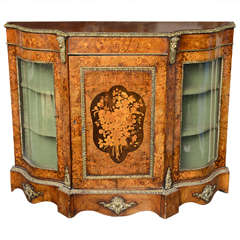 Superb 19th Century English Walnut Credenza