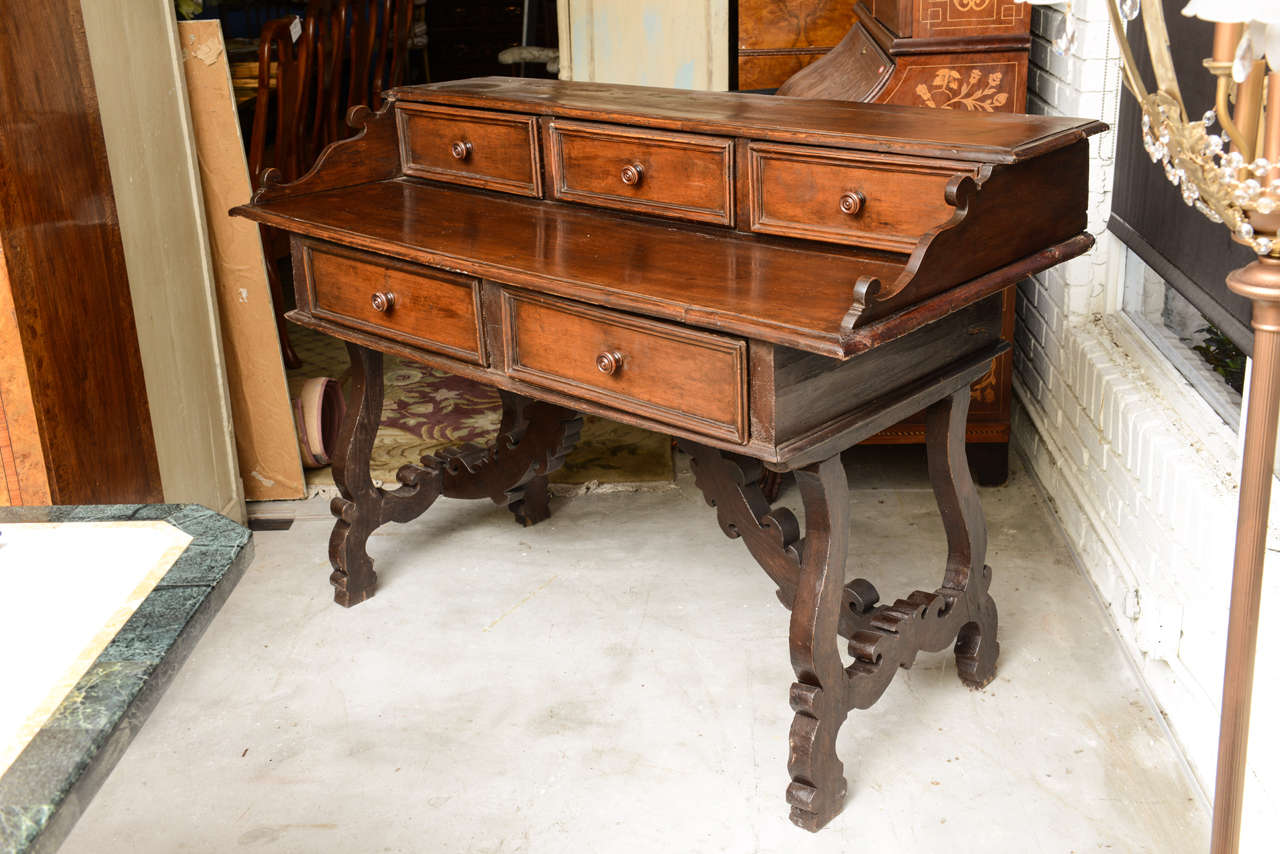 Superb 19th Century Oak Plantation Desk at 1stDibs