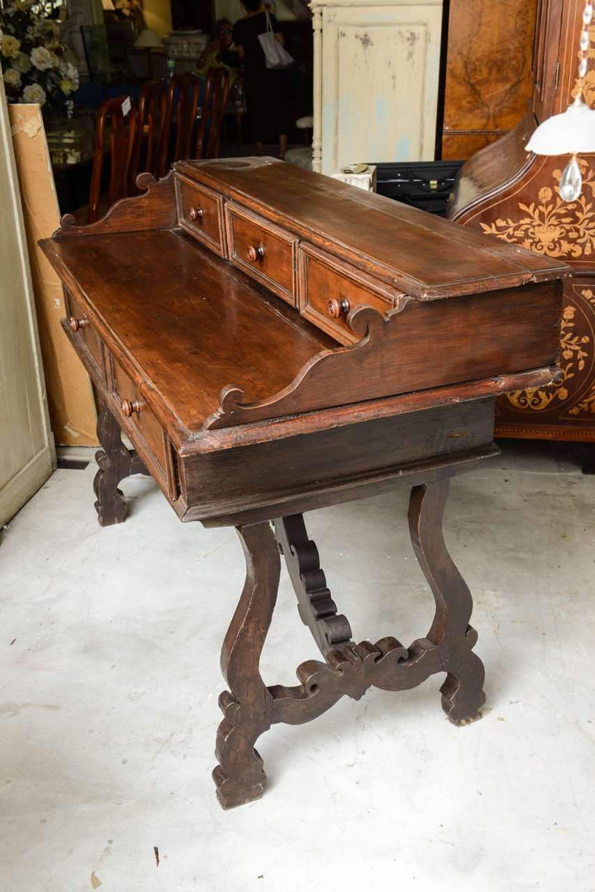Superb 19th Century Oak Plantation Desk at 1stDibs