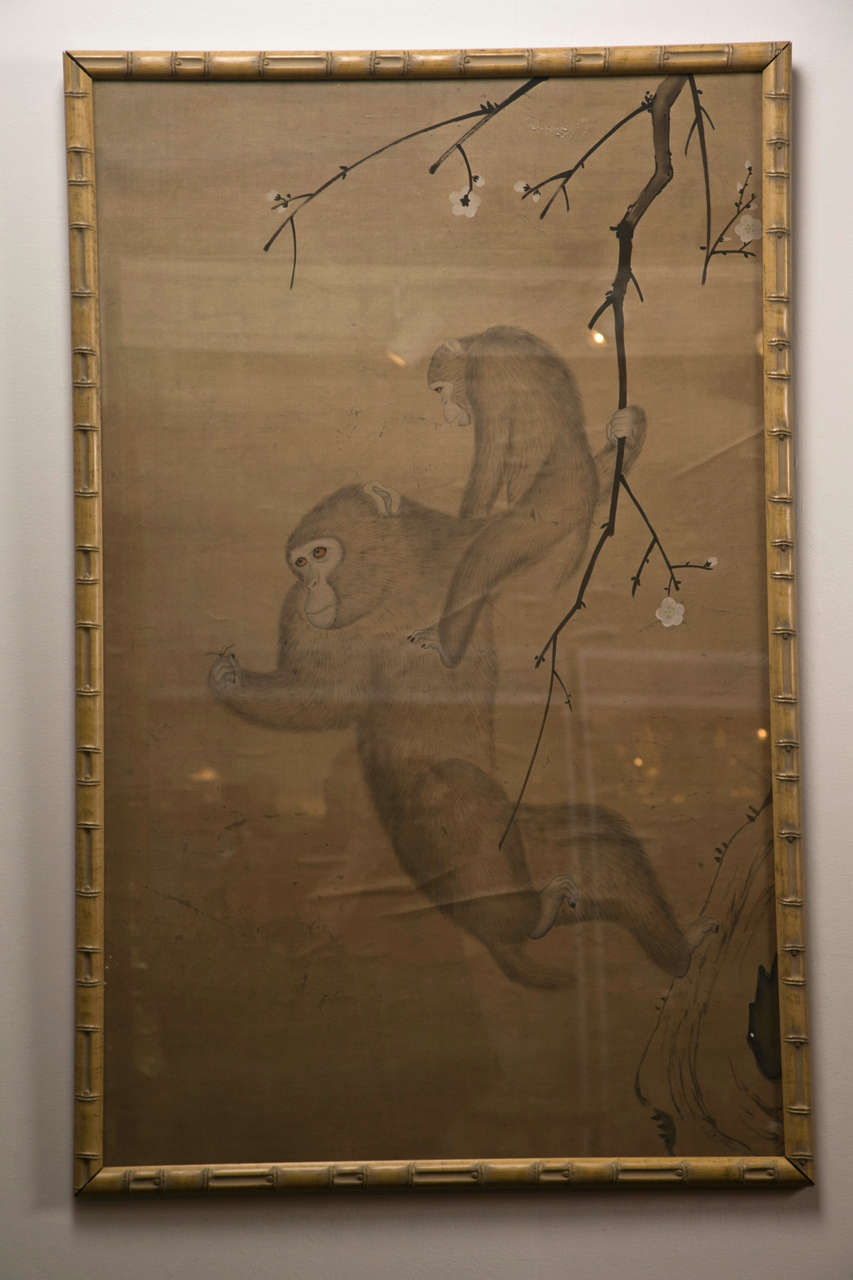 Chinese Painting of Monkies
