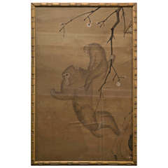 Chinese Painting of Monkies