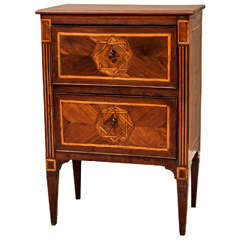 Two Drawer Petite Commode