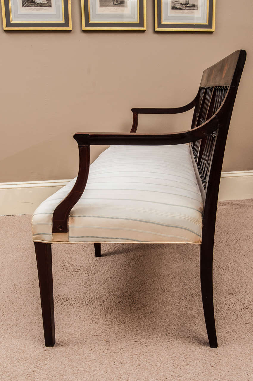 Edwardian Chair-Back Settee 1
