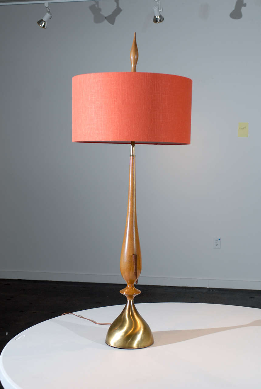 Monumental Pair of Modern Lamps by Frederick Cooper 2