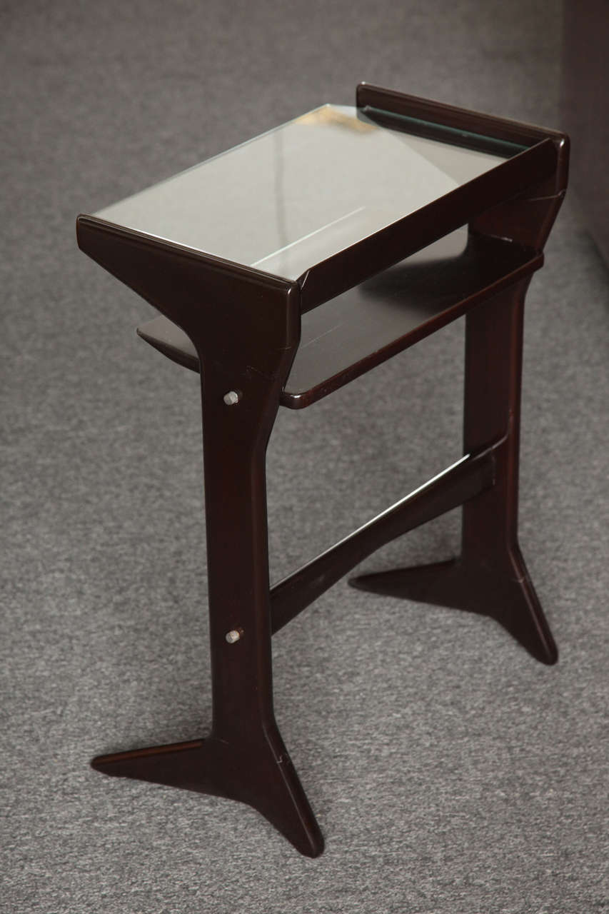 Wood Pr Of Cesare Lacca End Tables