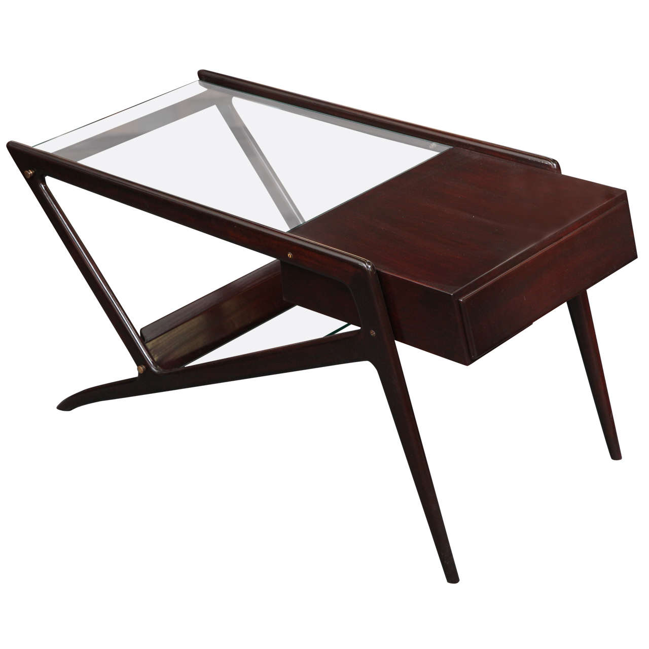 Cocktail Table Designed by Cesare Lacca Made in Italy For Sale