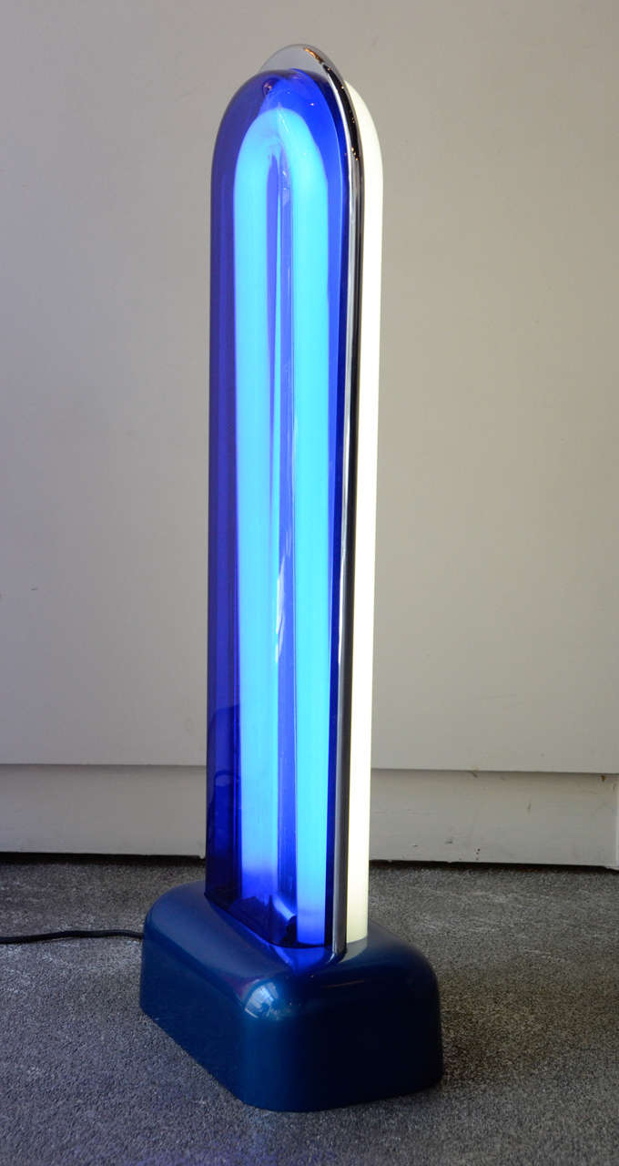 Lucite Asteroide Table Lamp by Ettore Sottsass For Sale
