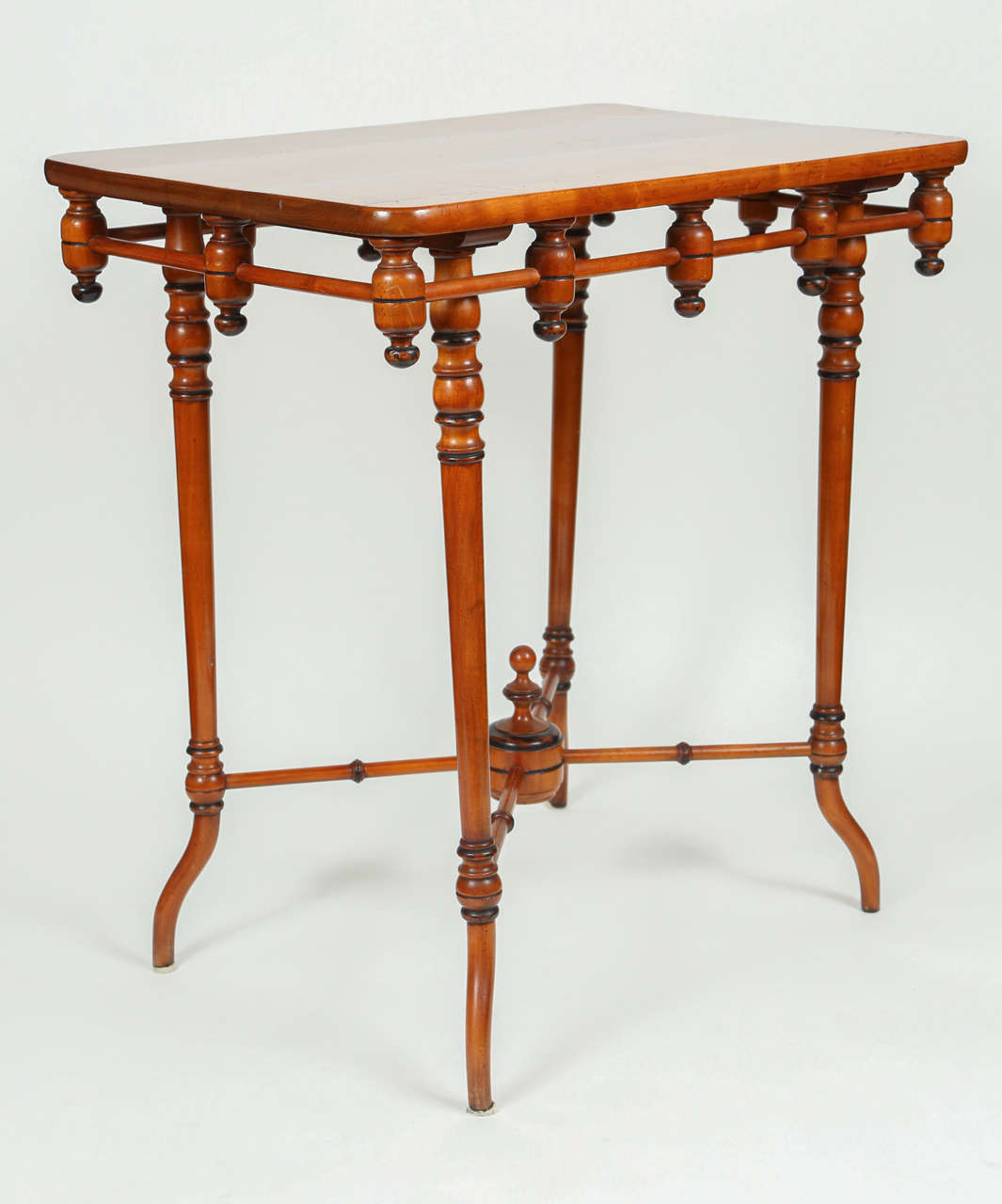 Pair of French Cherrywood Side Tables