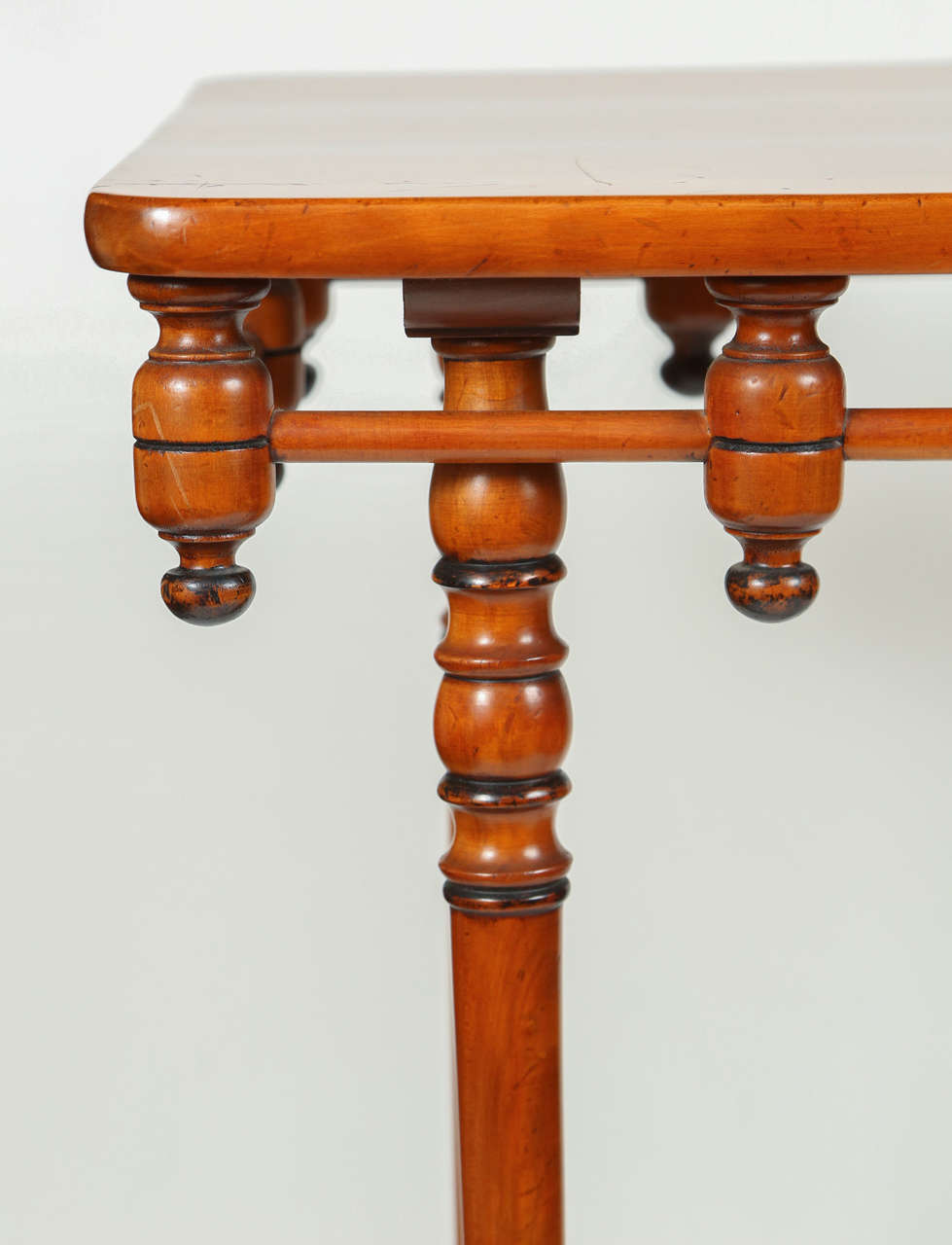 Pair of French Cherrywood Side Tables 3