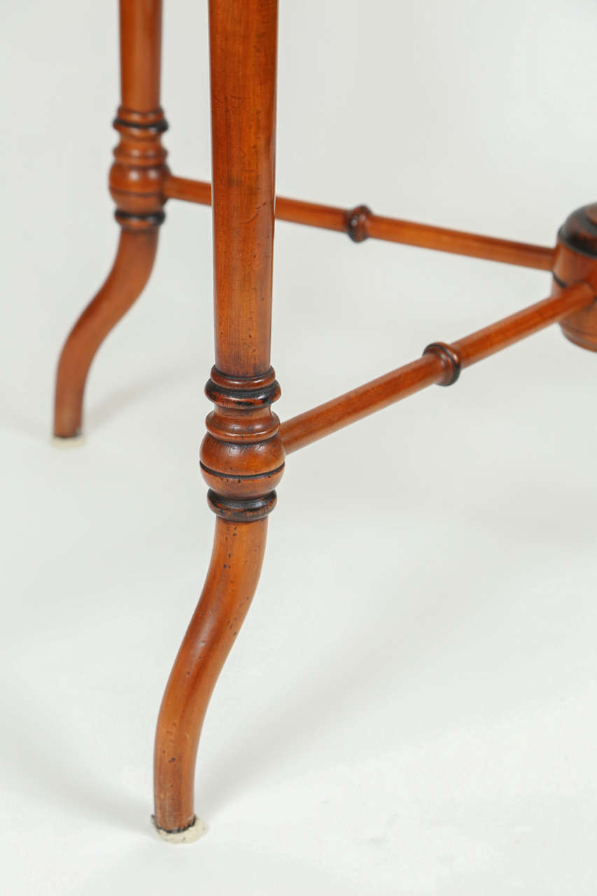 Pair of French Cherrywood Side Tables 4