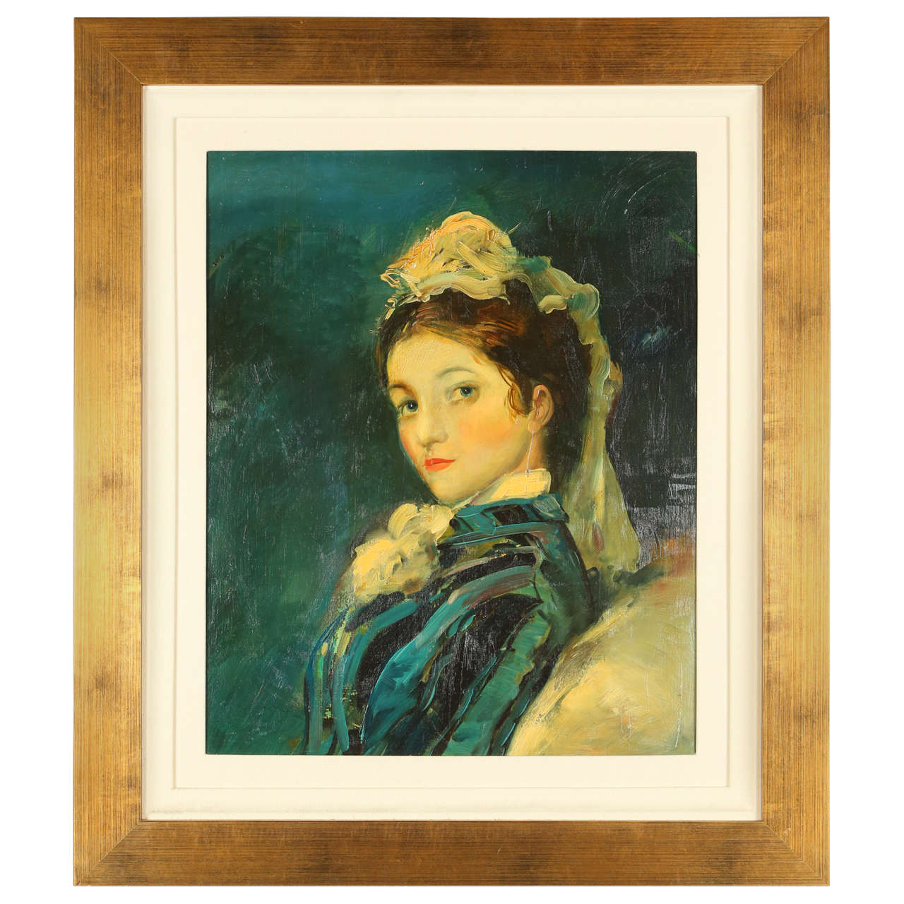 Painting of Victorian Era Woman For Sale at 1stDibs victorian