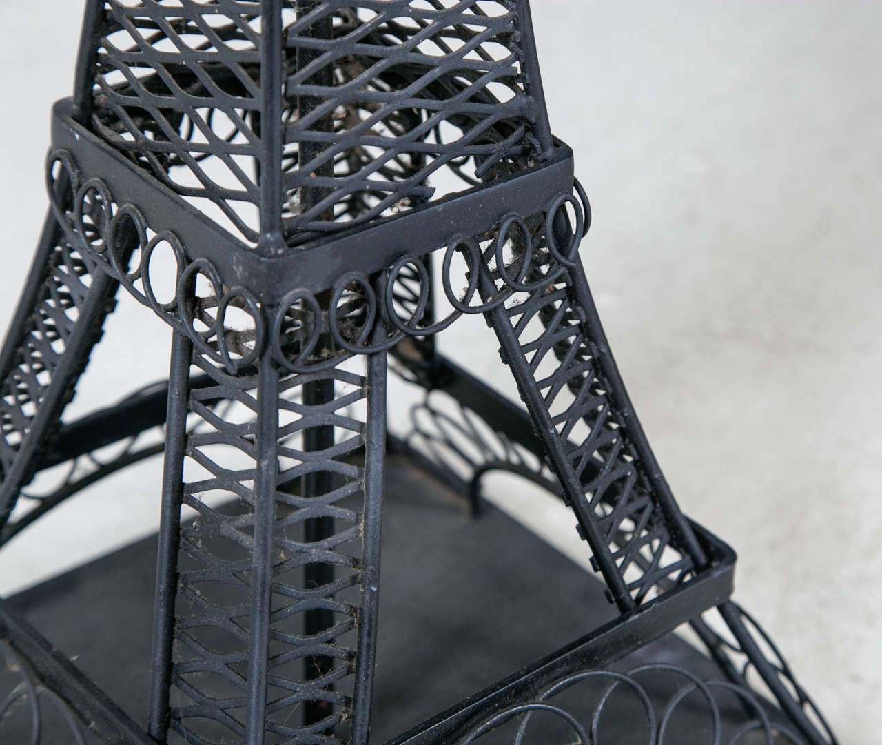 Iron Pair of Eiffel Tower Lamps