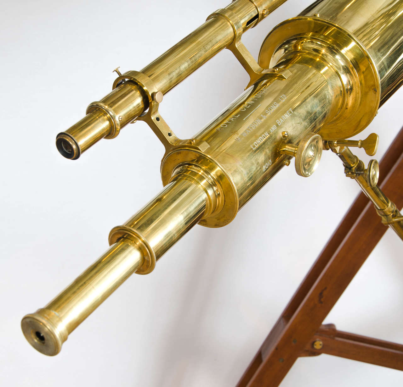 A large “Royal Century” Telescope by Watson and Sons of London. For