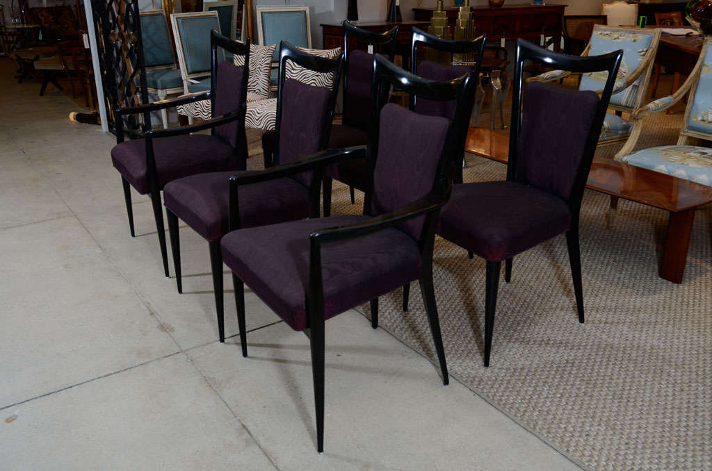 SET OF SIX DINING CHAIRS BY MARIO GOTTARDI AND MELCHIORRE BEGA 5