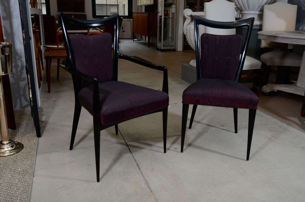 SET OF SIX DINING CHAIRS BY MARIO GOTTARDI AND MELCHIORRE BEGA 6