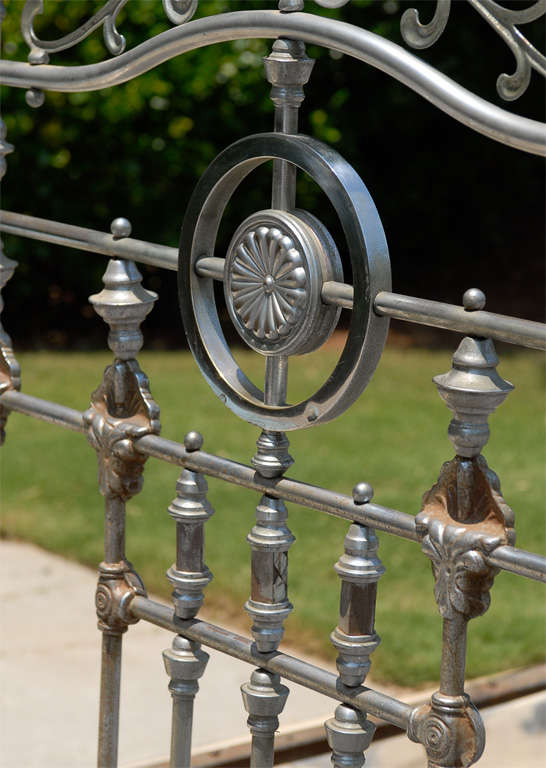 19th Century Steel Anglo Indian Four-Poster Bed Frame For Sale 6