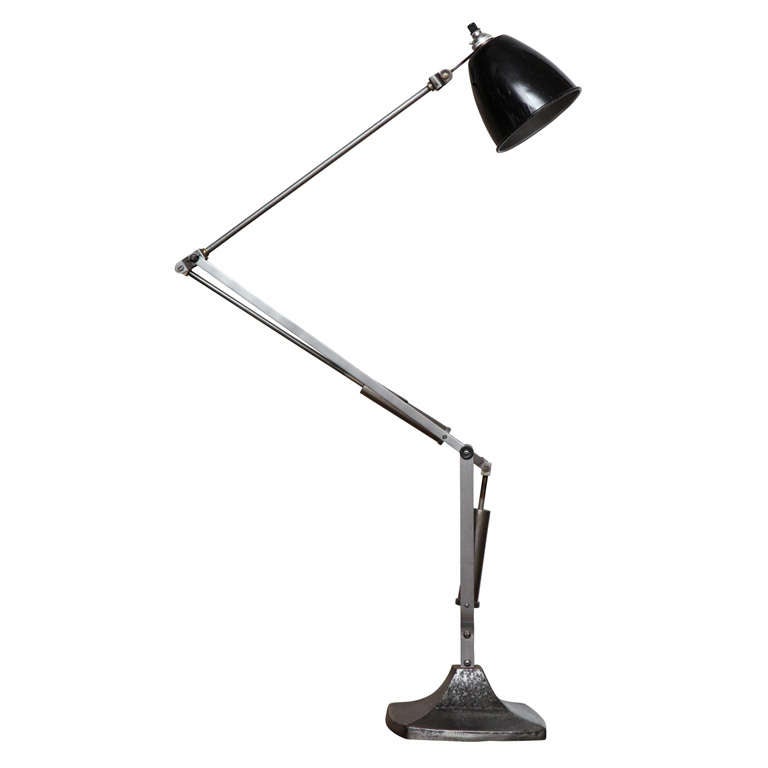 English Industrial Task Lamp