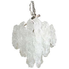 Camer Murano Ice Glass Chandelier 9