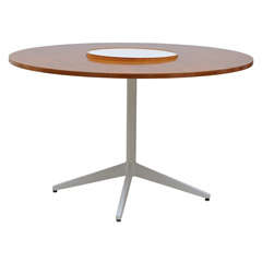 Vintage George Nelson "Lazy Susan" Dining Table for Herman Miller
