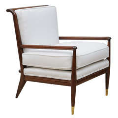 Walnut Lounge Chair by Stuart Clingman for Widdicomb