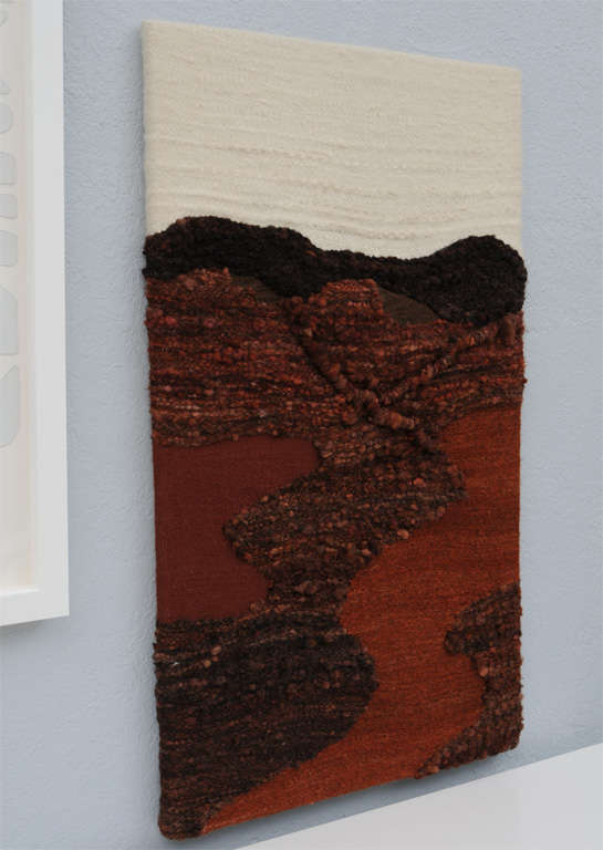 American Handwoven Tapestry by Sondra Kouremetis