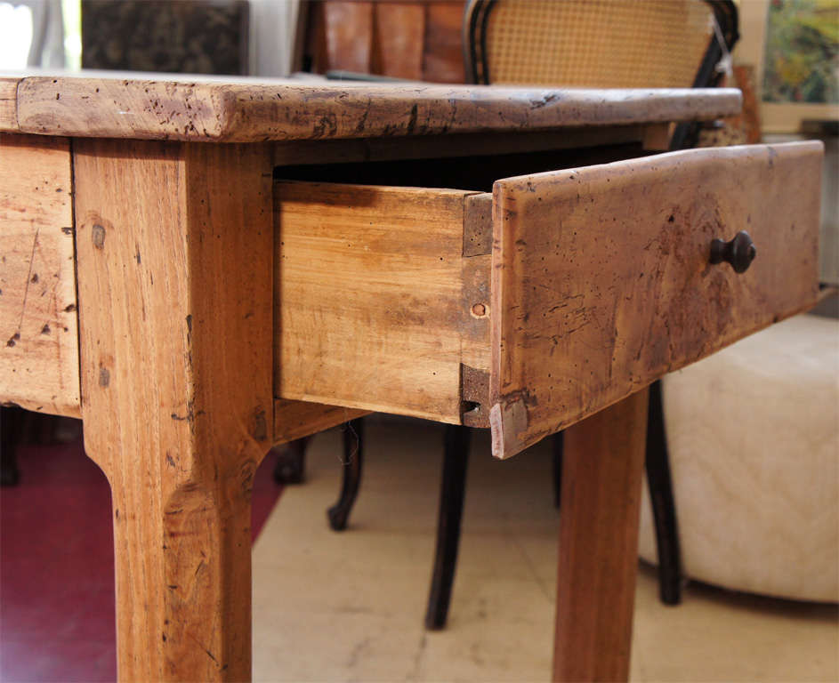 19th Century Antique French Farm Table