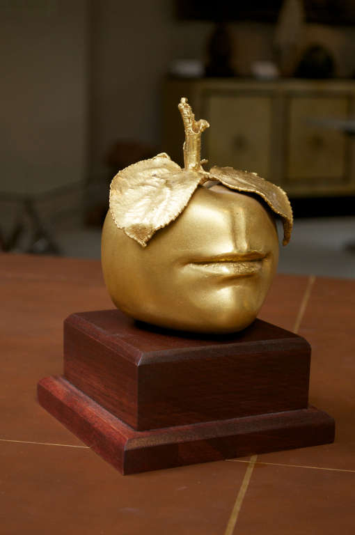 An exceptional gilt/bronze sculpture, 