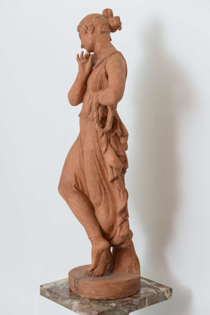 terracotta statues for the garden