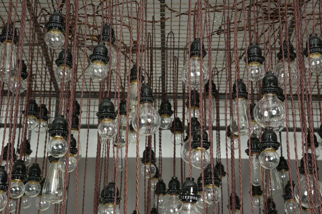 Contemporary 285 Bulb Industrial Chandelier 