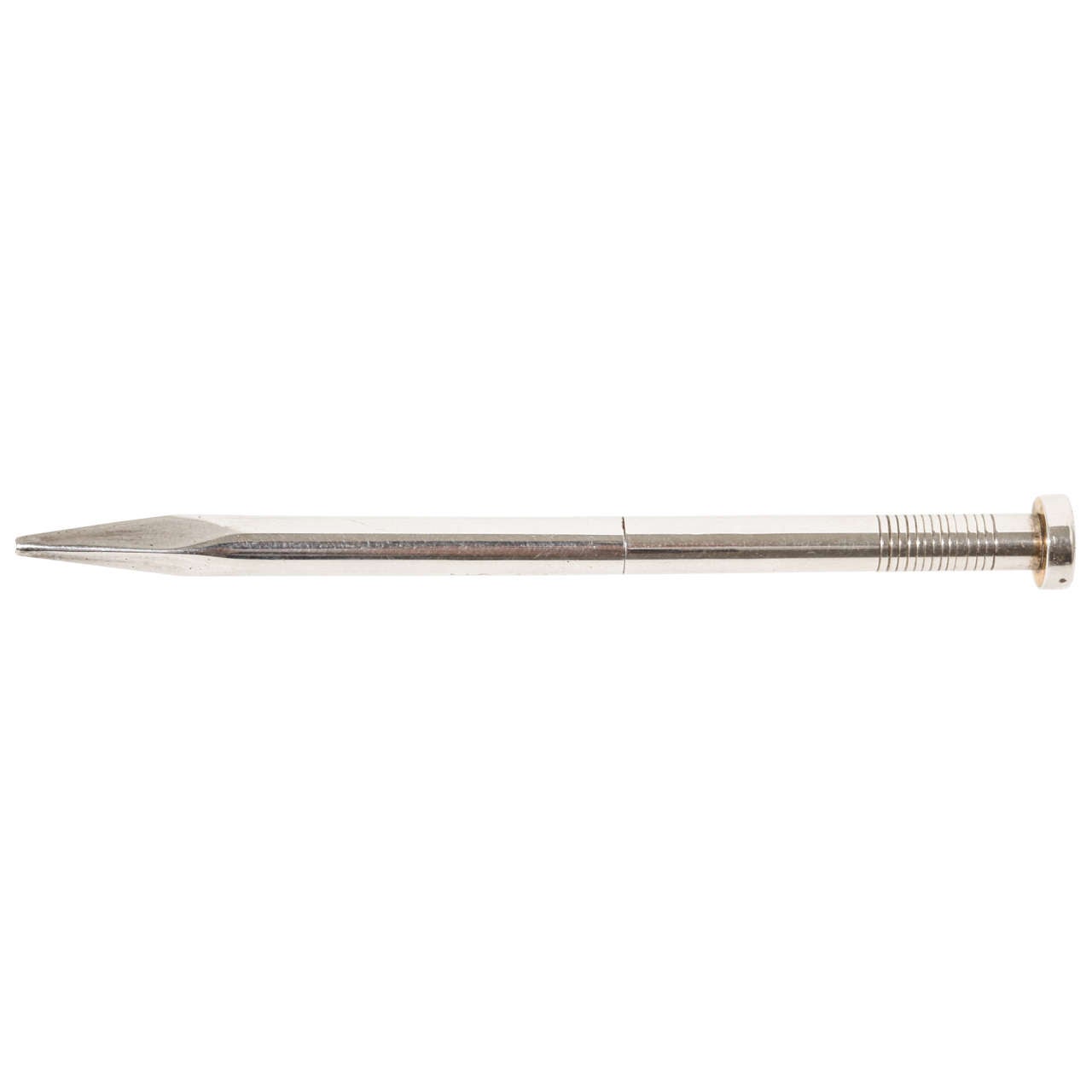 Sterling Silver Self Propelling Pencil in the Form of a Nail