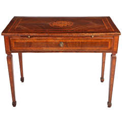 An  Italian   Working Table Late 18
 Century