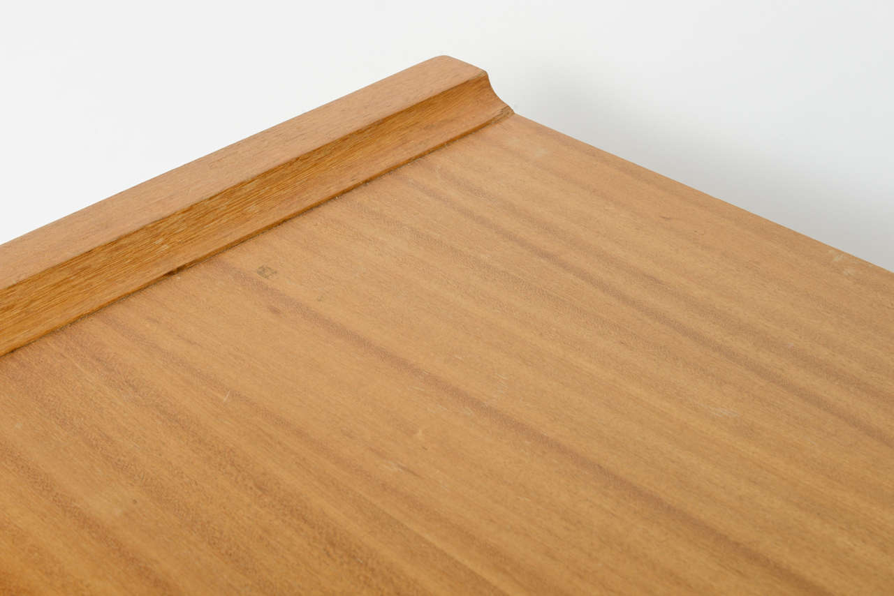 Wood An Unusual Paul Frankl Walnut Console Table