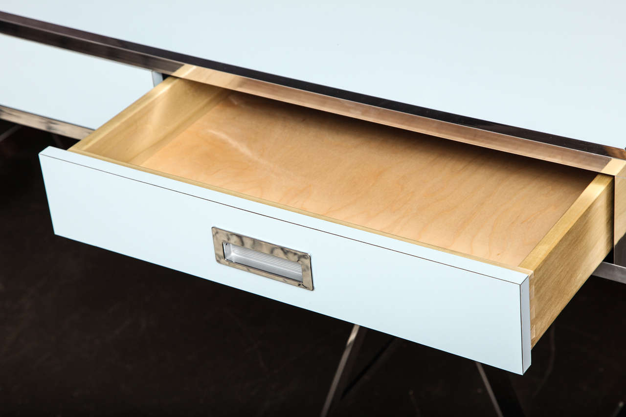 Albrizzi Trestle Desk New Larger Size For Sale at 1stDibs large